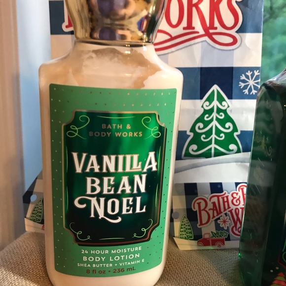 Bath Body Work Vanilla Bean Noel Gel Lotion H Soap - Picture 2 of 8